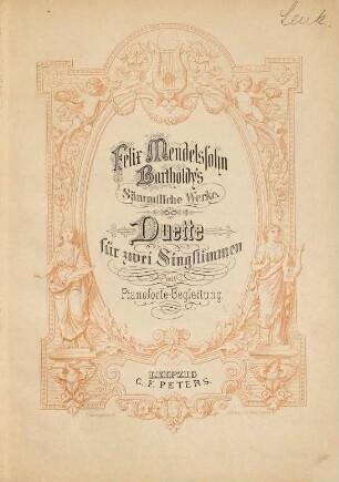 Duette : für 2 Singstimmen mit Pianoforte-Begl.