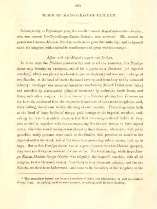 Reign of Ranga-Kistna-Naicker