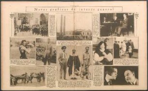 Notas gráficas de interés general [Fotografías]