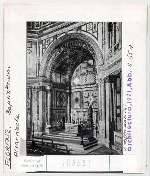 Florenz: Baptisterium, Altarnische