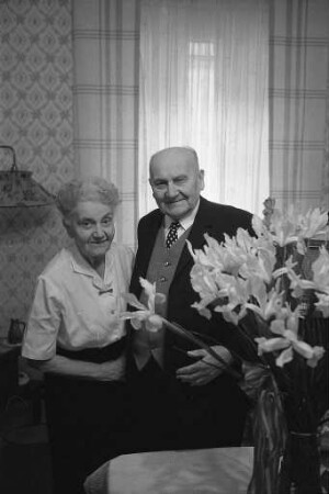 Diamanthochzeit der Eheleute Karl und Anna Gerich