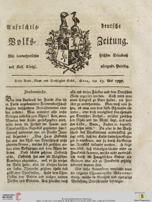 Erster Band. Neun und Dreißigstes Stück