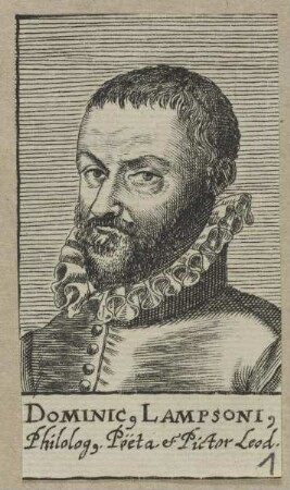 Bildnis des Dominicus Lampsonius