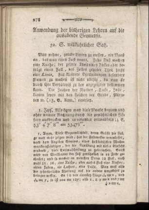 Anwendung der bisherigen Lehren auf die ausübende Geometrie.