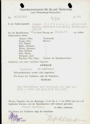 Hartmann, Johann