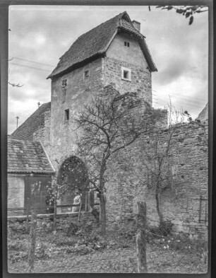 Befestigungsanlage - Turm