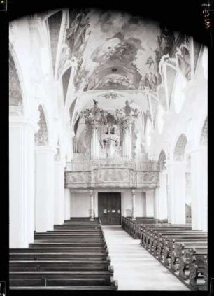 Klosterkirche; Innenraum nach Westen