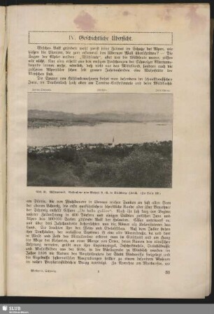 IV. Geschichtliche Übersicht