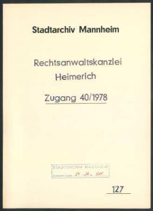 Gemeinnützige Baugesellschaft des Landkreises Sinsheim mbH - Gründung