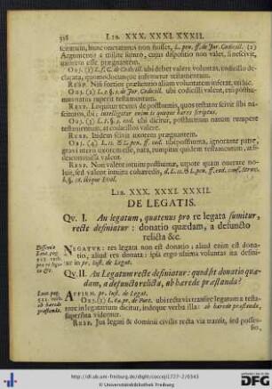 Liber XXX, XXXI, XXXII.