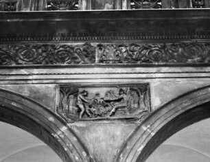 Relief: Venus in der Werkstatt von Vulcanus