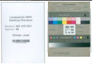 Entnazifizierung Josef Schwan , geb. 00.00.0000 (Unternehmer)