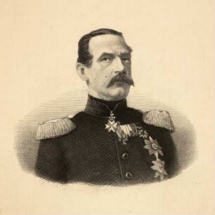 Hüssener, Auguste: Porträt Albrecht Graf von Roon