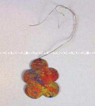 Christbaumschmuck: Recycling, Blume