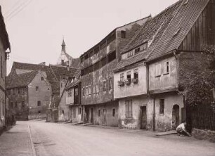 Freiberg (Sachsen), Am Mühlgraben, Gerberhäuser, Mai 1936