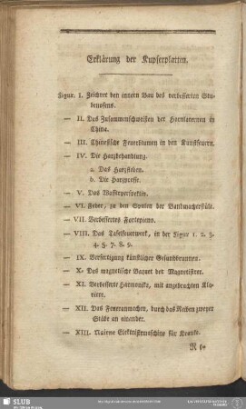 Erklärung der Kupferplatten