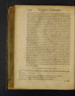 Observatio LIII. Maritus agens pro uxore, an speciali mandato opus habeat?