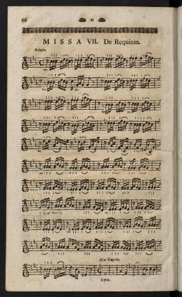 66-74, Missa VII.