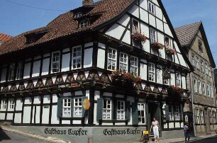 Stolberg. Historisches Gasthaus Kupfer