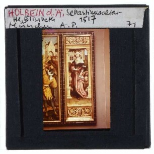 Holbein d. Ä, Sebastiansaltar (München AP 5352)