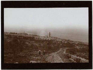 nikefuriji [?], Weg nach malher [?] Bl. auf Dormitio v. W [Jerusalem]