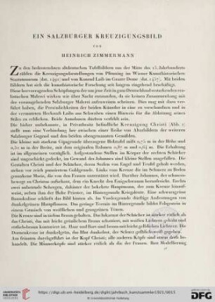 Ein Salzburger Kreuzigungsbild