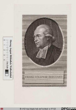 Bildnis Franz Volkmar Reinhard