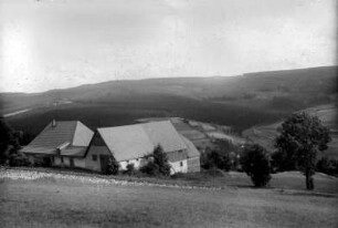 Steinberg-Gut - Neubau : Das alte Steinberg-Gut (ehem. Allodialgut) ist am 30.06.1917 durch Blitzschlag abgebrannt