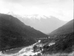 Indien. Kashmir. Gund. Sindh-Tal