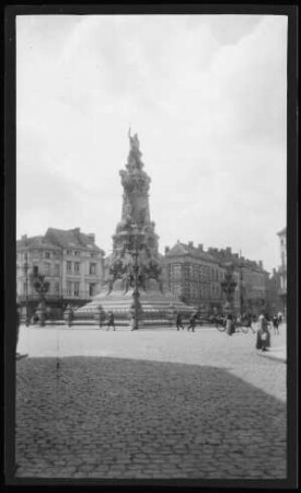 Antwerpen (Belgien): [Monument Schelde Vrij] ("Neptun-Denkmal")