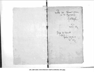 Visitationsprotokolle - Acta der Special Visitation in den Superintendentur zu Heldrungen, 1610, item der General Visitation in Thüringen und Franken anno 1613.