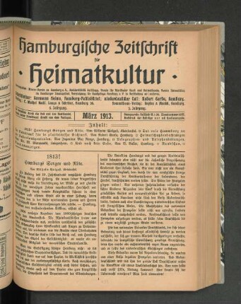 5. Jahrgang, März 1913.