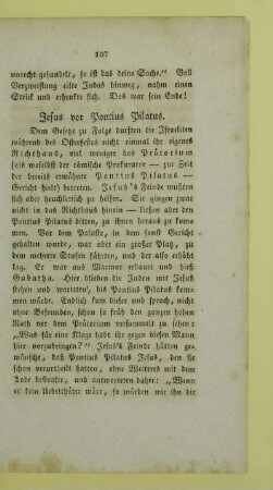 Jesus vor Pontius Pilatus