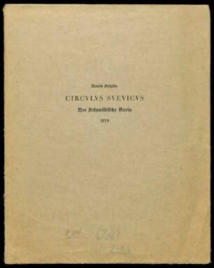 Circulus sive Liga Sueviae