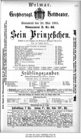 Sein Prinzesschen