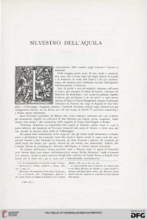 11: Silvestro dell'Aquila