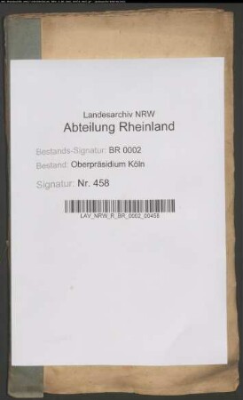 Genehmigung zur Ausleihung von Kapitalien aus den Armenfonds