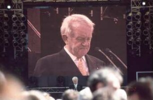 Bundespräsident Rau eröffnet die Woche der Umwelt