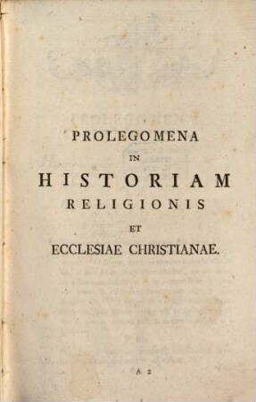 Synopsis historiae Religionis