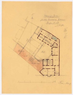 Wohnhaus Gitschiner Straße 108, Berlin-Kreuzberg: Grundriss