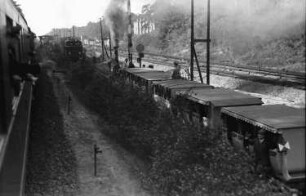 Babelsberg: Sonderzug überholt erste Eisenbahn