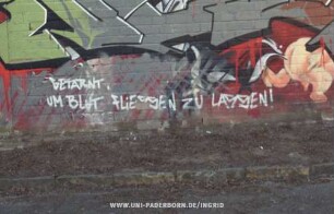 GETARNT, uM BLuT FLiESSEN ZU LASSEN!