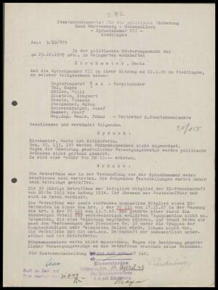 Kirchmaier, Maria