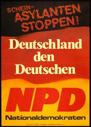 NPD, Bundestagswahl 1987