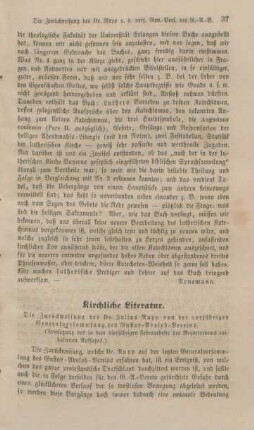 37-50 Kirchliche Literatur