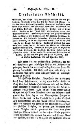 Dreizehnter Abschnitt