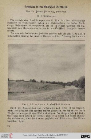 11: Hochäcker in der Grafschaft Bentheim