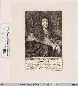 Bildnis Johann Christoph Wagenseil