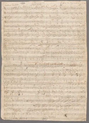 "La Fille du régiment - Excerpts; Arr; pf 4hands". - BSB Mus.Schott.Ha 7417-4