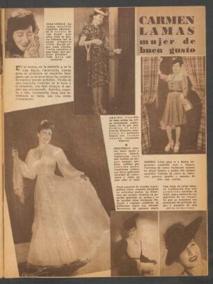 Carmen Lamas, mujer de buen gusto